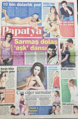 Takvim Gazetesi Papatya Eki 6 Temmuz 2006 Carmen Electranın Yaş Yalanı GZ30756 - 1