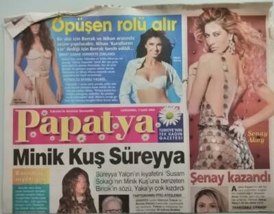 Takvim Gazetesi Papatya Eki 7 Eylül 2005 Şenay Akay Kazandı - Minik Kuş Süreyya -GZ44663 - 2