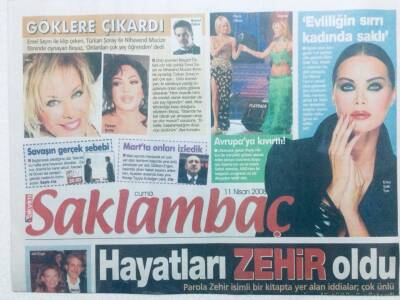 Takvim Gazetesi Saklambaç Eki 11 Nisan 2008 - Sezenle Açılıp Kapanacak, Azgın Teke Evlilik Yolunda GZ43201 - 2