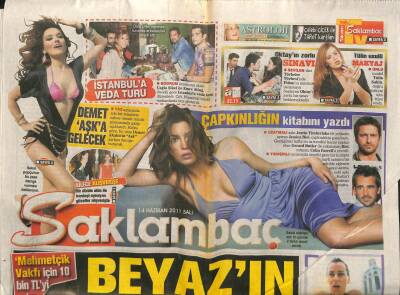 Takvim Gazetesi Saklambaç Eki 14 Haziran 2011 - Demet Akalın Aşka Gelecek GZ100903 - 2