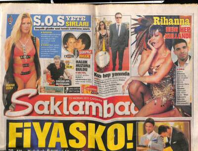 Takvim Gazetesi Saklambaç Eki 15 Haziran 2011 - Drake Rihanna Beni Hep Kullandı - Hadise Şov Yaptı GZ98932 - 1