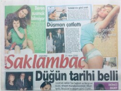 Takvim Gazetesi Saklambaç Eki 21 Nisan 2008 - Podyumların Ana Kraliçesi, Düşman Çatlattı GZ43202 - 1
