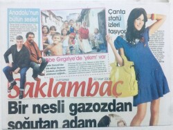 Takvim Gazetesi Saklambaç Eki - 22 Mart 2008 - Bir Nesli Gazozdan Soğutan Adam GZ46093 - 1