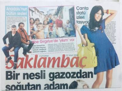 Takvim Gazetesi Saklambaç Eki - 22 Mart 2008 - Bir Nesli Gazozdan Soğutan Adam GZ46093 - 1