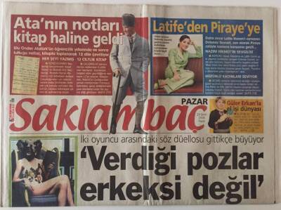 Takvim Gazetesi Saklambaç Eki 29 Ekim 2006 - Atanın Notları Kitap Haline Geldi ... GZ28238 - 1