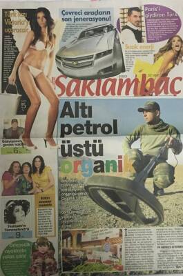Takvim Gazetesi Saklambaç Eki 30 Mart 2008-Altı Petrol Üstü Organik GZ45490 - 2