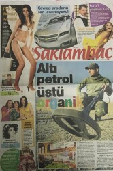 Takvim Gazetesi Saklambaç Eki 30 Mart 2008-Altı Petrol Üstü Organik GZ45490 - 1
