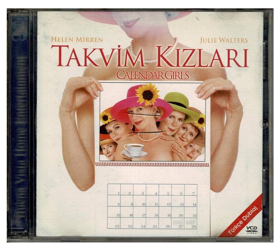 Takvim Kızları - Calendar Girls 1996 VCD Film VCD27 - 1