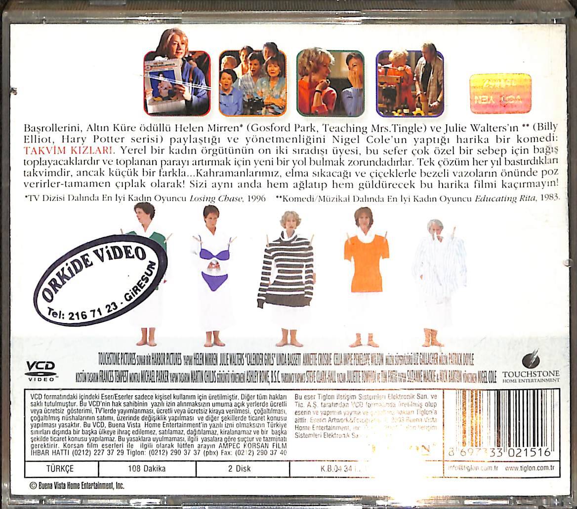 Takvim Kızları VCD Film (İkinci El) VCD25824 - 2
