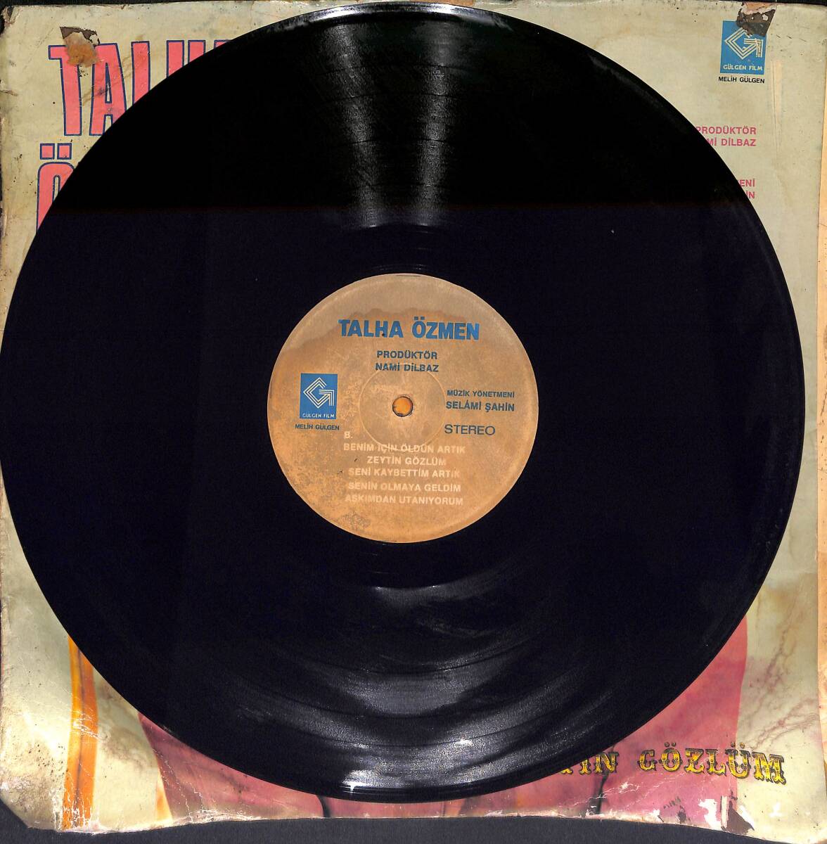 Talha Özmen - Zeytin Gözlüm LP PLAK (Açıklamayı Okuyunuz) PLK26732 - 3