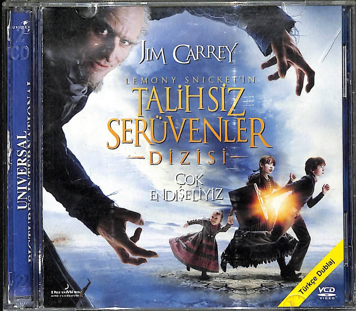 Talihsiz Serüvenler Dizisi Orjinal VCD Film ' Jim Carrey ' VCD27934 - 1