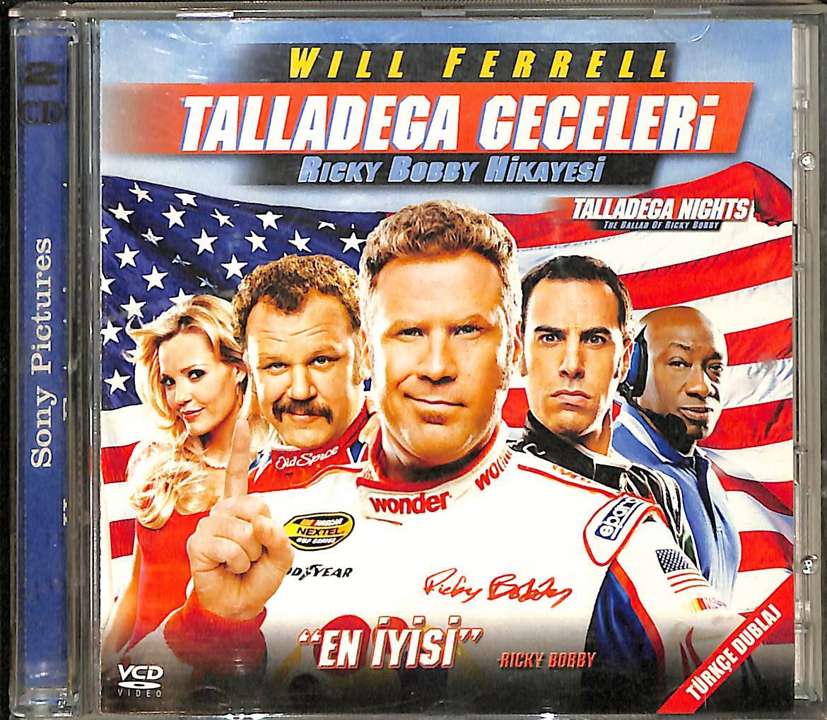 Talladega Geceleri Orijinal VCD Film VCD28619 - 1