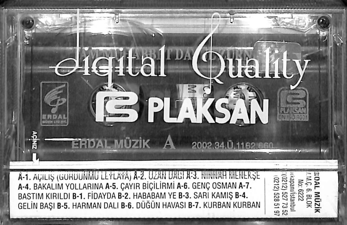 Tam Muhabbet - Davul Zurna Oyun Havaları Kaset (Sıfır Kaset) KST29213 - 2