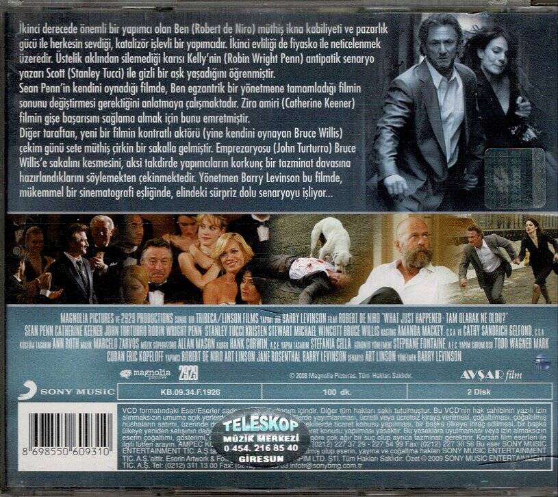 Tam Olarak Ne Oldu? - Robert De Niro VCD Film VCD9831 - 2