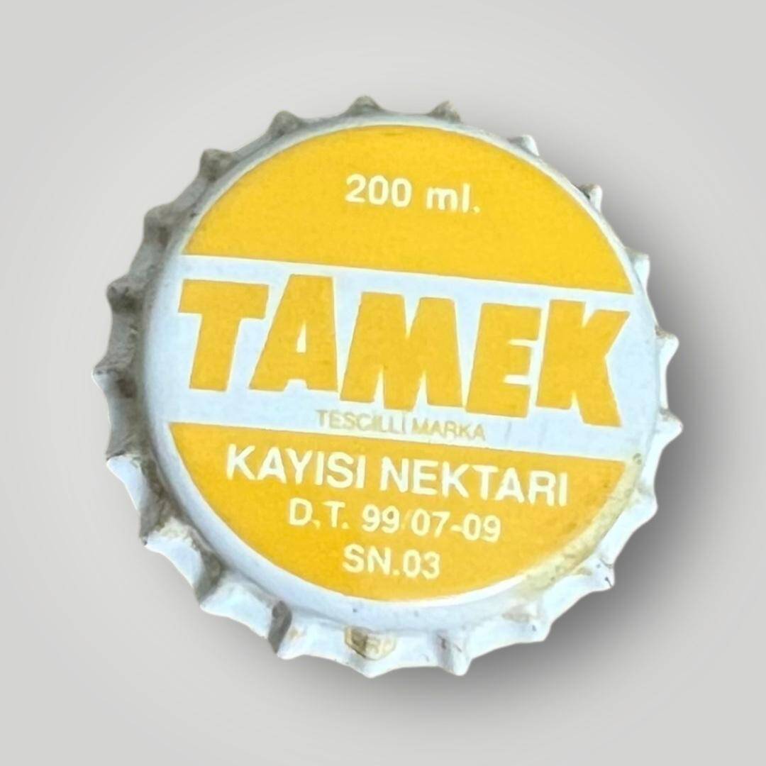 TAMEK Kayısı Nektarı Basılmamış Gazoz Kapağı CMK1-1174 - 1