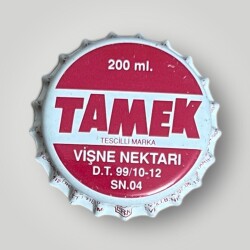 TAMEK Vişne Nektarı Basılmamış Gazoz Kapağı CMK1-1175 - 1
