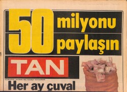 Tan Gazetesi 1 Haziran 1985 - Doldurduğu Tek Plakla Milyoner Olan Küçük Emrah Şimdi Kendine 3 Milyon Liraya Sahne Elbisesi Diktiriyor... GZ127889 - 1