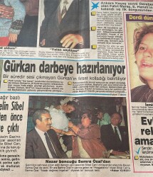 Tan Gazetesi 10 Ekim 1988 - İbo Tan'cılarla - Sibel Can'a Nazar Boncuğu Semra Özal'dan GZ151237 - 2