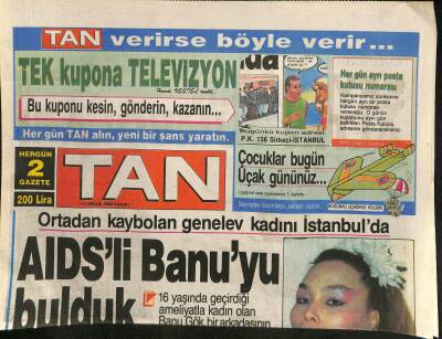 Tan Gazetesi 11 Aralık 1988 - Himalaya Dağlarında 10 Bin Yıllık Meslek GZ116270 - 1