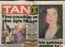 Tan Gazetesi 11 Nisan 1988 - Gülşen Bubikoğlu Koyu Fenerbahçeli GZ61856 - 2