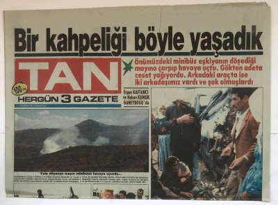Tan Gazetesi 11 Temmuz 1987 - Bir Kahpeliği Böyle Yaşadık GZ5325 - 2