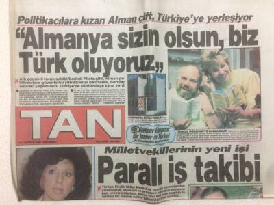 Tan Gazetesi - 13 Haziran 1990 - Seda Sayan2 Ay Sonra Bebek Geliyor GZ51401 - 1