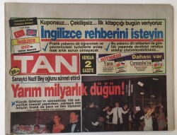 Tan Gazetesi 15 Ağustos 1988 - Güler Sabancı En Büyük Patronlara Lider Olacak GZ16556 - 2