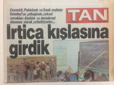 Tan Gazetesi 15 Ekim 1989 - İrtica Kışlasına Girdik GZ512225 - 1