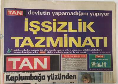 Tan Gazetesi 15 Kasım 1985 - Almancı Olmak Pek Kolay İş Değil GZ16551 - 1