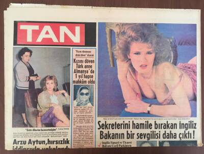 Tan Gazetesi 16 Ekim 1983 - Serpil Barlas 12 Günde 16 Bin Evlenme Teklifi Aldı GZ10109 - 2