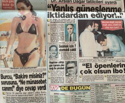 Tan Gazetesi 18 Temmuz 1988 - El Öpenlerin Çok Olsun İbo - Çocuğunun Babası Oya Aydoğan'dan Yaka Silkiyor GZ151238 - 2