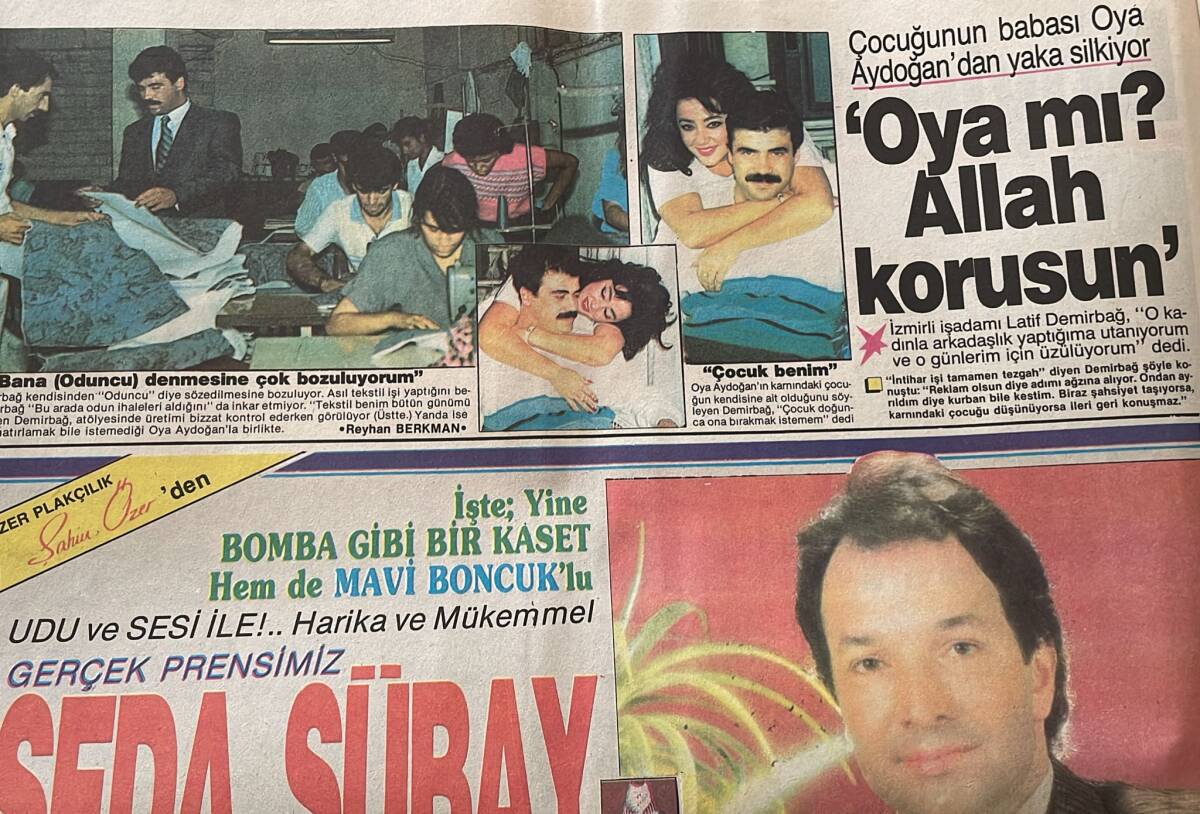 Tan Gazetesi 18 Temmuz 1988 - El Öpenlerin Çok Olsun İbo - Çocuğunun Babası Oya Aydoğan'dan Yaka Silkiyor GZ151238 - 3