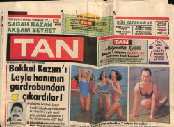 Tan Gazetesi 2 Ağustos 1984 - Türkan Şoray 4 Ay Sonra Doğacak Bebeğine İsim Arıyor ! GZ76884 - 1