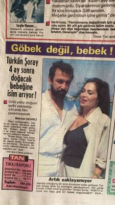 Tan Gazetesi 2 Ağustos 1984 - Türkan Şoray 4 Ay Sonra Doğacak Bebeğine İsim Arıyor ! GZ76884 - 2