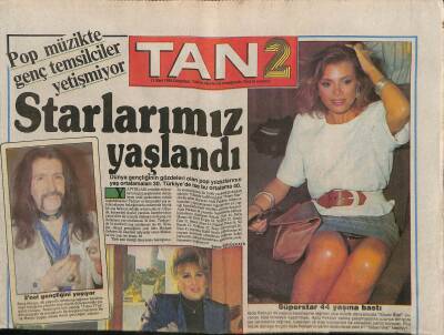 Tan Gazetesi 2 Eki 11 Mart 1989 - Minik Serçe Rakipsiz GZ114964 - 1