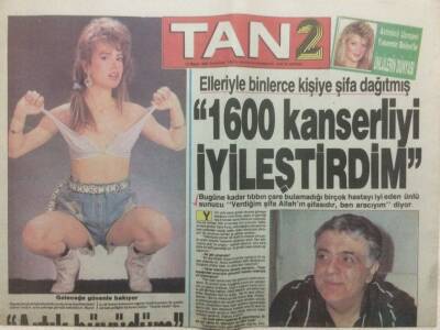 Tan Gazetesi 2 Eki 12 Mayıs 1990 - Ajdanın Çiğ Köfte Keyfi GZ51907 - 1