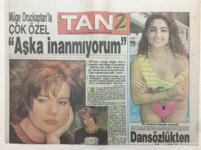 Tan Gazetesi 2 Eki 14 Haziran 1989 - Sibel Canın Hayranları GZ51897 - 1