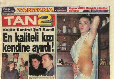Tan Gazetesi 2 Eki 16 Haziran 1987 - Gözde Plak Piyasaya İddialı Girdi GZ116269 - 1