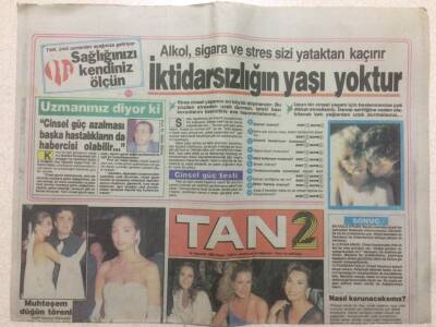 Tan Gazetesi 2 Eki 19 Ağustos 1990 - İktidarsızlığın Yaşı Yoktur GZ51461 - 1