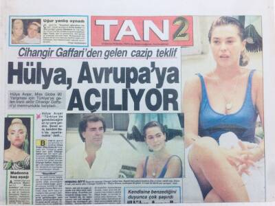 Tan Gazetesi 2 Eki 19 Temmuz 1985 - Devran Çağlar Kadın Olmaktan Vazgeçti GZ41014 - 1