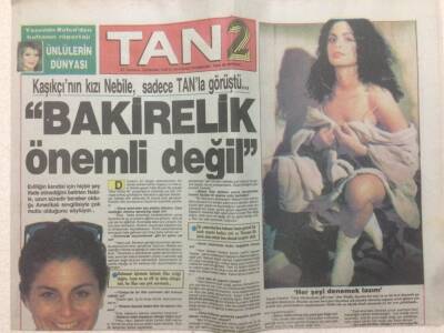 Tan Gazetesi 2 Eki 21 Temmuz 1990 - Oya Aydoğan Pavyona Düştü GZ51472 - 1