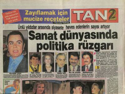 Tan Gazetesi 2 Eki 23 Ağustos 1990 - Nükhet Duru Oğluyla Gurur Duyuyor GZ115257 - 1