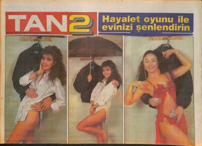 Tan Gazetesi 2 Eki 23 Mart 1988 - İbrahim Tatlıses Öptü Meşhur Oldu - Marilyn Monroenun Bir Bluzu 15 Milyona Satıldı GZ126208 - 1