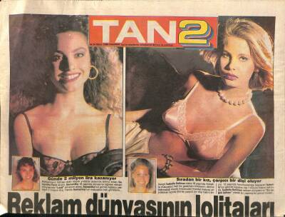 Tan Gazetesi 2 Eki 24 Ekim 1988 - Bayan Sabancı , Avşar Kızını Çok Sevdi GZ116289 - 1