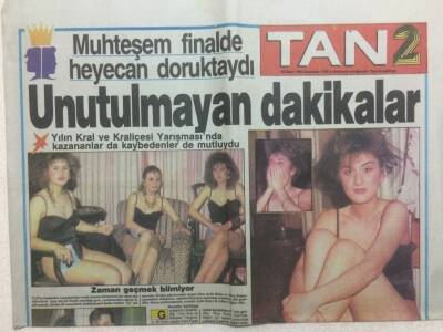 Tan Gazetesi 2 Eki 25 Nisan 1990 - Aysel Yıldız Üç Bin Fıkra Biliyor GZ51937 - 1