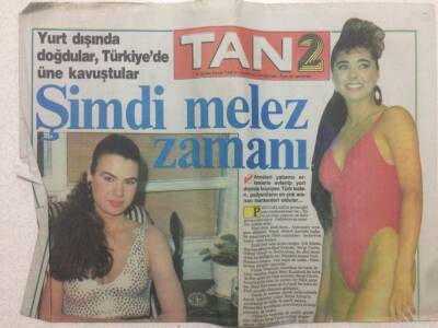 Tan Gazetesi 2 Eki 25 Şubat 1990 - Şimdi Melez Zamanı GZ51477 - 1