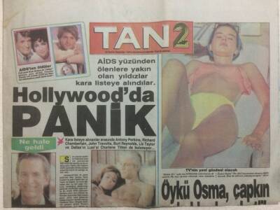 Tan Gazetesi 2 Eki 28 Haziran 1990 - Gökhan Güney Açtı Ağzını GZ51915 - 1