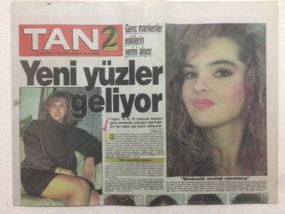 Tan Gazetesi 2 Eki 28 Kasım 1989 - Sezende Ekranda GZ51895 - 1