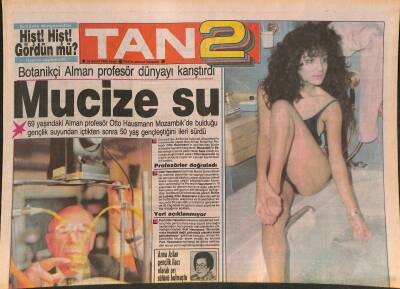 Tan Gazetesi 2 Eki 28 Şubat 1988 - Madonna Tipini Yine Değiştirdi - Antony Delon , Ağlayarak Babasından Yardım İstedi GZ127522 - 1