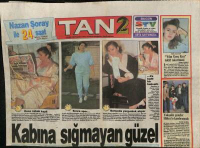 Tan Gazetesi 2 Eki 4 Aralık 1989 - Çağlayangilden Füsun Önala Aferin GZ116280 - 1